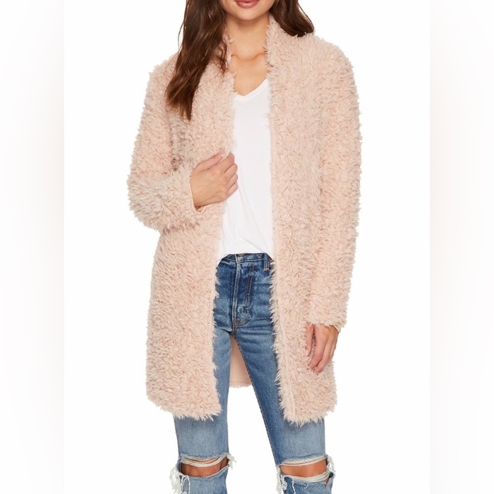 Anthropologie fuzzy jacket